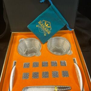 Silver Bar Accessory Set